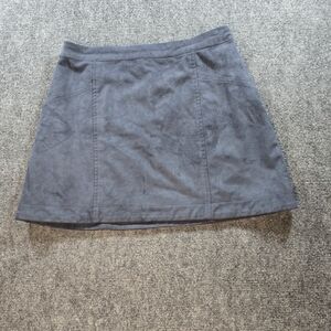 Abercrombie & Fitch Gray Mini Skirt